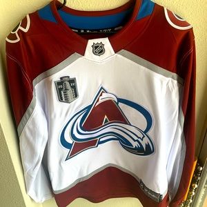 2022 Colorado Avalanche Stanley Cup Final Breakaway Jersey w/ Stanley Cup Patch